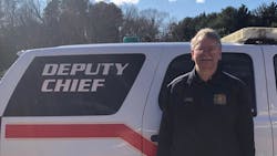 Fredericksburg Deputy Fire Chief Michael Jones. Fredericksburg Deputy Fire Chief Michael Jones.