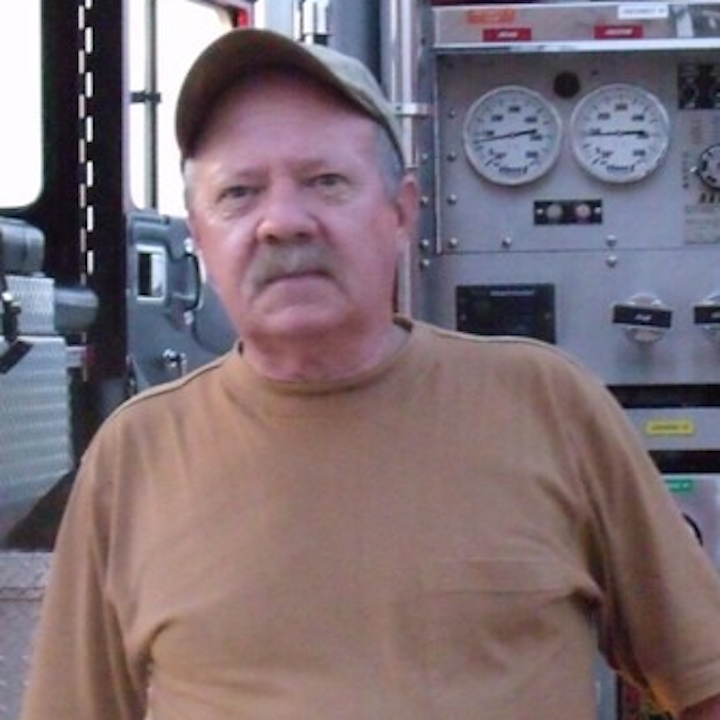 Arcade, GA, firefighter George 'Johnny' Childs.