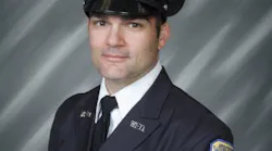 Worcester, MA, Fire Lt. Jason Menard.