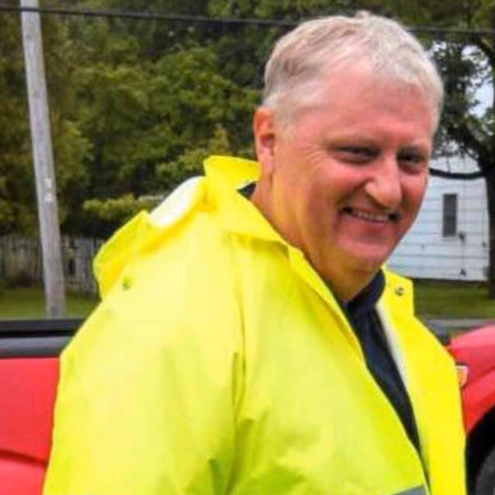 West Stockholm, NY, Fire Chief Robert White.