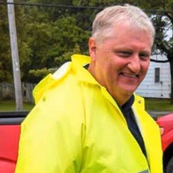 West Stockholm, NY, Fire Chief Robert White. West Stockholm, NY, Fire Chief Robert White.