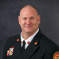 New interim Thomasville, GA, Fire Rescue Chief Tim Connell.