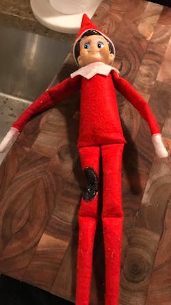 Ocala, FL, firefighters responded to a house fire Tuesday that turned out to be an Elf on the Shelf emergency.