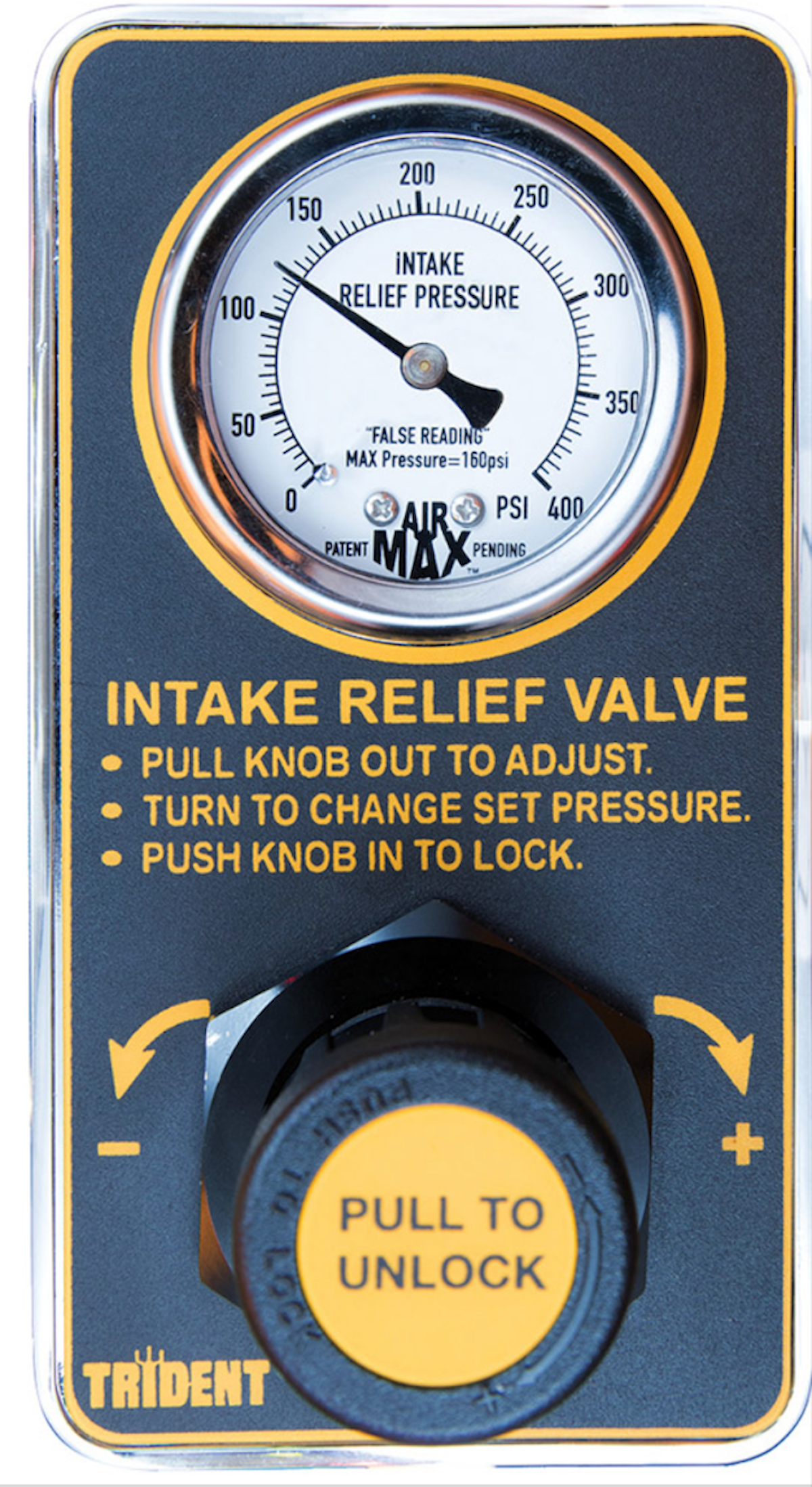 Trident AirMax Intake Relief Valve System From Trident Emergency