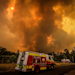 Firefighters battles a bushfire near Bargo, Sydney, Australia on Dec. 21.