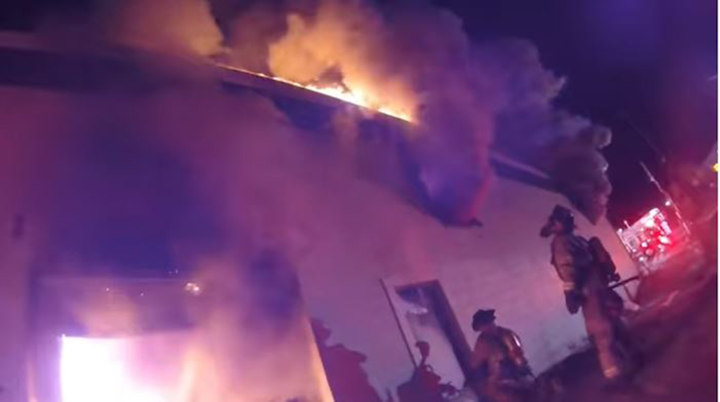 An early morning fire caused extensive damage to a Fresno warehouse.