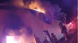 An early morning fire caused extensive damage to a Fresno warehouse. An early morning fire caused extensive damage to a Fresno warehouse.