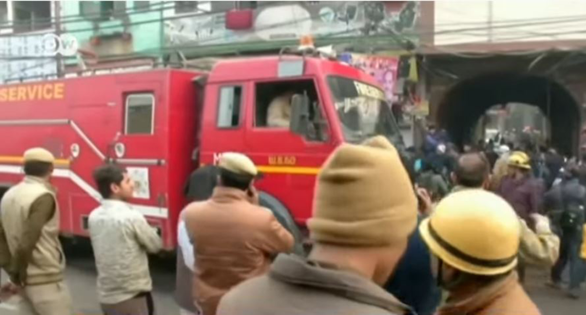 Factory Fire In New Delhi India Leaves 43 Dead Firehouse