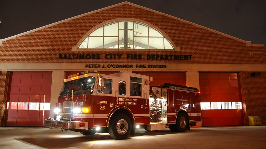 Baltimore C Ity Fire Dept Engine Ma 5e3036a0aa184