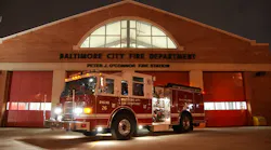 Baltimore C Ity Fire Dept Engine (ma)