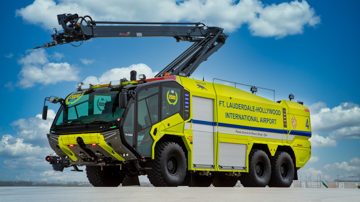 Panther 6x6 Fire Truck Ft Lauderdale Hollywood Fl Airport Fll Firehouse