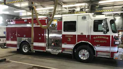 Gardner, CA, Fire Department unveiled its new, updated Engine 3, which replaces a 30-year-old apparatus.