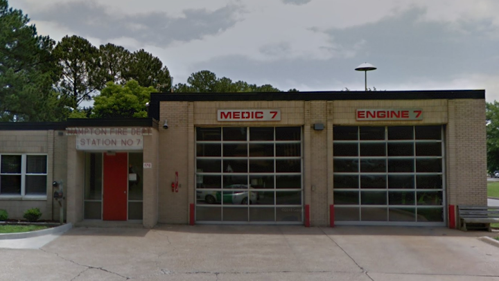 Hampton, VA, Fire and Rescue Station 7.