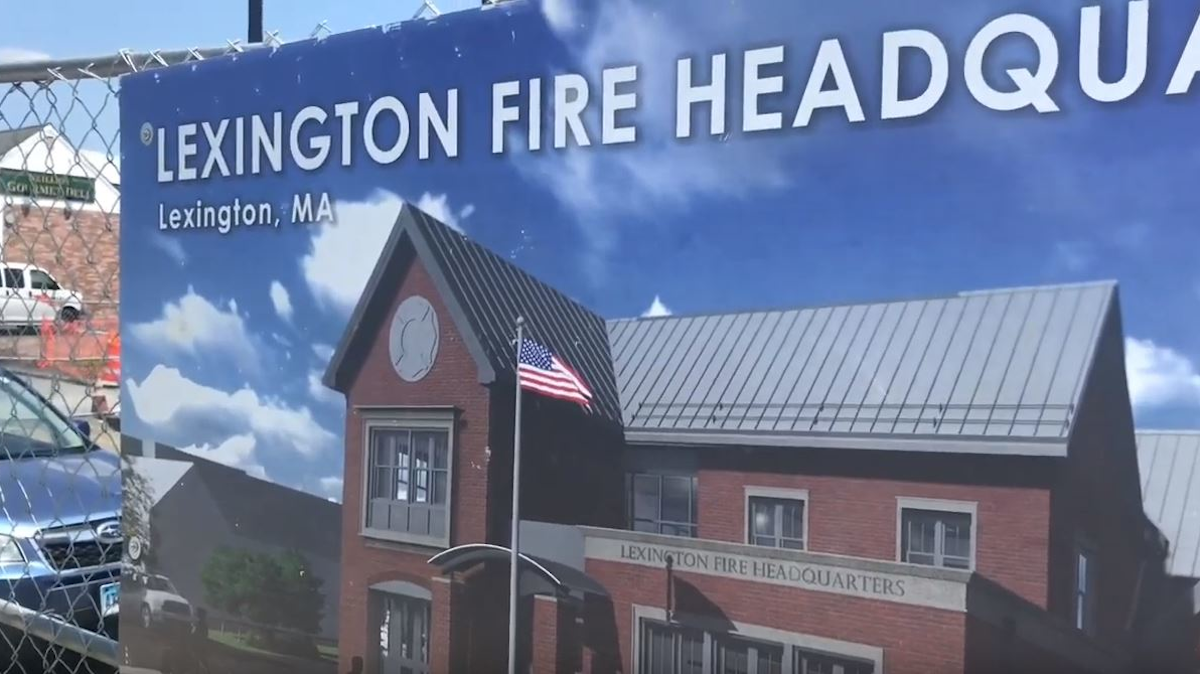 Construction Ramps Up as New Lexington MA Fire Station Nears Completion