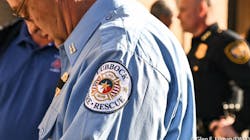 Firefighters and police officers from various agencies provided an escort for and saluted the bodies of Lubbock, TX, Fire Lt. Eric Hill and police officer Nicholas Reyna in Fort Worth. Firefighters and police officers from various agencies provided an escort for and saluted the bodies of Lubbock, TX, Fire Lt. Eric Hill and police officer Nicholas Reyna in Fort Worth.