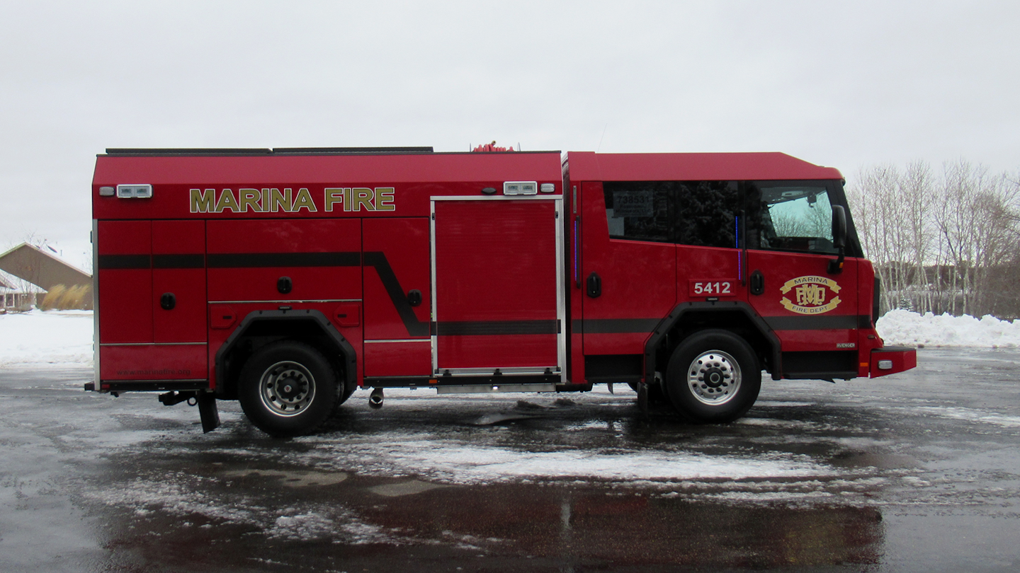 Marina, CA, Fire Department Custom Pumper Firehouse