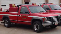 A brush truck and other equipment were reported stolen Monday from a Redings Mill, MO, Fire Protection District station.