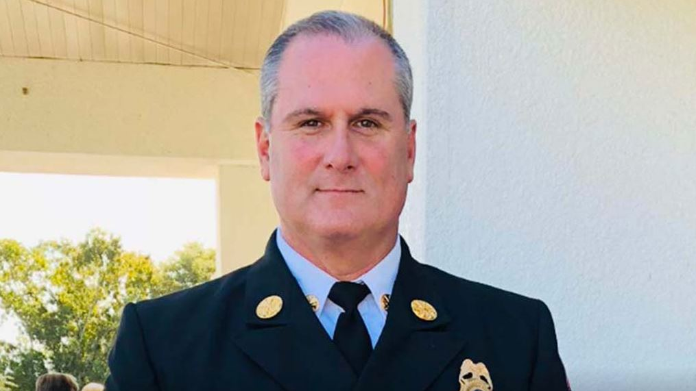 New Groveland Fire Chief Kevin Carroll.