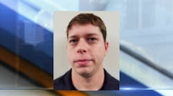 West Peculiar, MO, firefighter Chuck McCormick. West Peculiar, MO, firefighter Chuck McCormick.