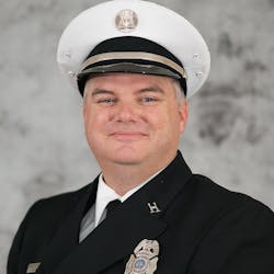 New Alpine, CA, Fire Protection District Chief Brian Boggeln.