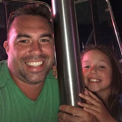 Worcester firefighter Christopher Roy and his daughter, Ava. Worcester firefighter Christopher Roy and his daughter, Ava.