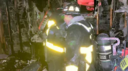 A Boston firefighter was sent to the hospital with minor in