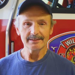 Willow firefighter Roger DeLongchamp. Willow firefighter Roger DeLongchamp.