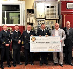 Award presentations were held at both departments. Award presentations were held at both departments.