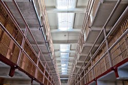 There typically is a light fire load in a penal institution. The exceptions would be in warehouses, cooking facilities, laundry facilities and shops that contain machinery.