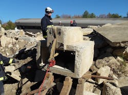 The center of gravity of an object must be determined to aid in moving the object safely and efficiently, whether vertically or horizontally. Shape, size and material density play a part in that determination. The center of gravity of an object must be determined to aid in moving the object safely and efficiently, whether vertically or horizontally. Shape, size and material density play a part in that determination.