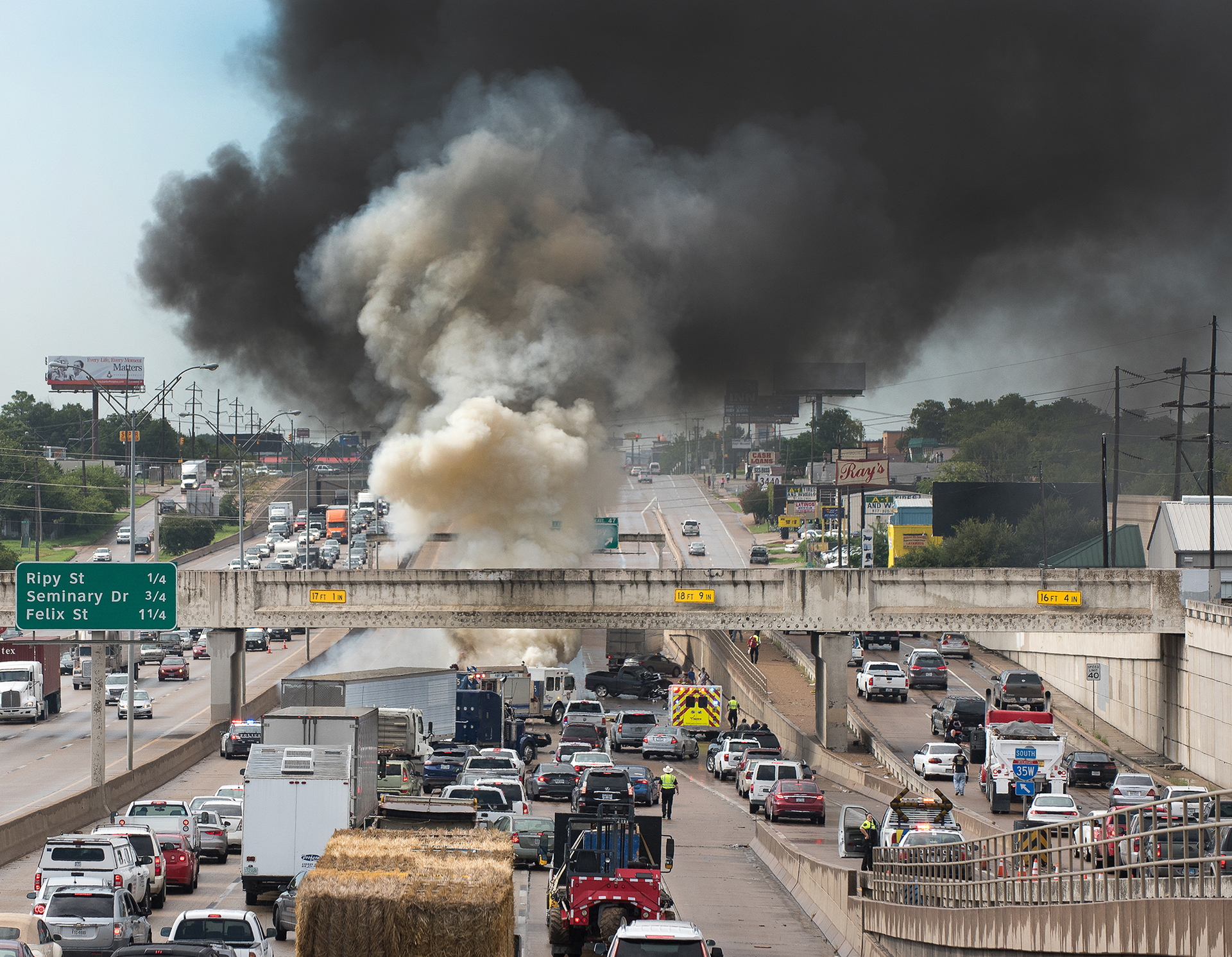Firefighters and EMS personnel put their lives at risk the moment that they step off of their apparatus or out of their vehicle onto a roadway on which traffic continues to move past them. All of us should be trained on establishing a safe working environment while managing traffic.
