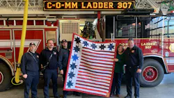 Rollene Hutchinson created 12 quits for members of the Centerville-Osterville-Marstons Mills Fire Department.