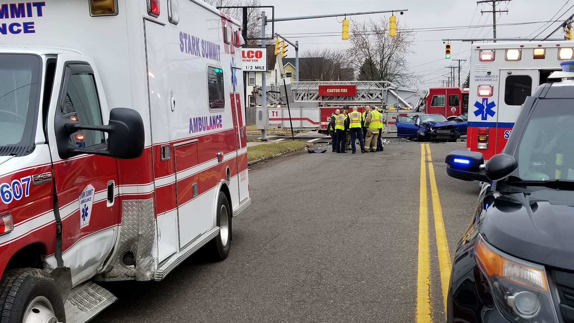 Five Injured In Crash Between OH Ambulance, Car | Firehouse