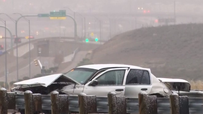 El Paso Crash Scene (tx)