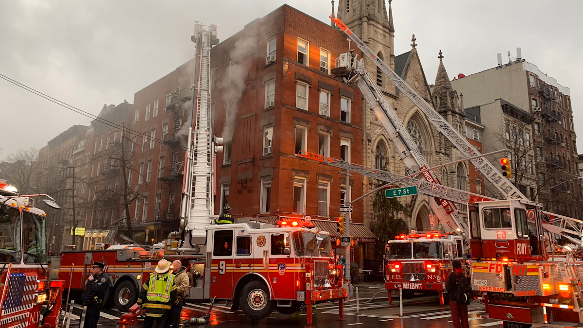 Five FDNY Firefighters Injured—One Seriously—in 3Alarm Blaze Firehouse