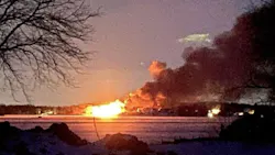 Wayzata firefighters battled a massive house blaze for more than 12 hours after the multimillion-dollar residence under construction on the shore of Lake Minnetonka caught fire. Wayzata firefighters battled a massive house blaze for more than 12 hours after the multimillion-dollar residence under construction on the shore of Lake Minnetonka caught fire.