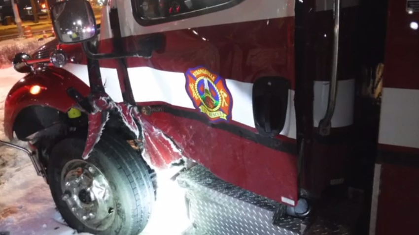 Strongsville Ambulance Police Car Crash (oh)