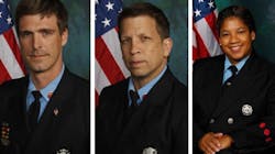 Wilmington firefighters — Lt. Christopher Leach and senior firefighters Jerry Fickes and Ardythe 'Ardy' Hope — died in a rowhouse arson in 2016. Wilmington firefighters — Lt. Christopher Leach and senior firefighters Jerry Fickes and Ardythe 'Ardy' Hope — died in a rowhouse arson in 2016.