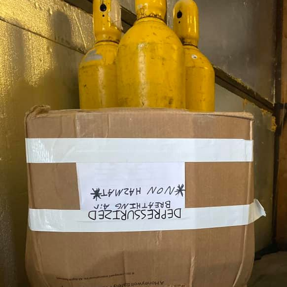 The Trapper Creek, AK, Volunteer Fire Department received a donated cascade system from the East Meredith, NY, Fire Department, which had received the equipment from the Port Crane Fire Department, also in New York.