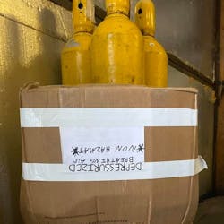 The Trapper Creek, AK, Volunteer Fire Department received a donated cascade system from the East Meredith, NY, Fire Department, which had received the equipment from the Port Crane Fire Department, also in New York. The Trapper Creek, AK, Volunteer Fire Department received a donated cascade system from the East Meredith, NY, Fire Department, which had received the equipment from the Port Crane Fire Department, also in New York.