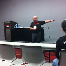 Ron Smith speaks at a session at Firehouse World 2020 on Feb. 25, 2020. Ron Smith speaks at a session at Firehouse World 2020 on Feb. 25, 2020.