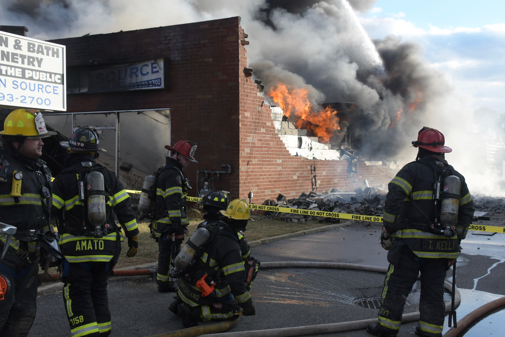 Drawing on information that was in the department&rsquo;s database and knowledge that a truss/gypsum roof and a brick/insulation/cinder block wall are prone to collapse, responding units of the East Farmingdale, NY, Fire Department were prepared and protected when collapses occurred at this commercial structure fire.