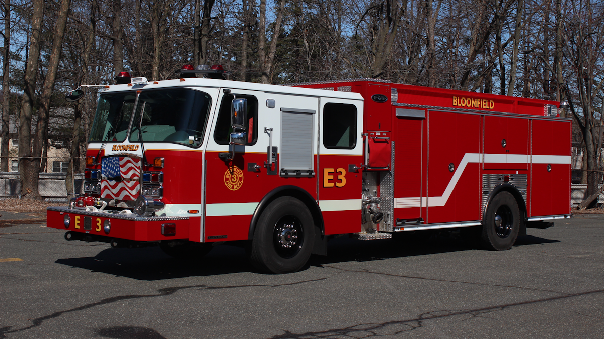 Bloomfield NJ Fire Department Rescue Pumper Firehouse