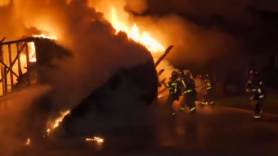 El Cajon Burning Debris Rescue (ca)
