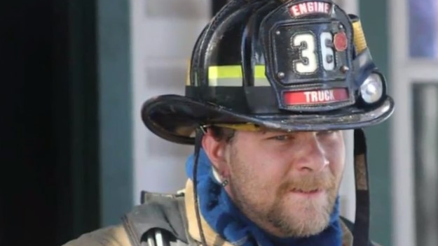 Citiznen's, PA, Fire Company firefighter Jerome Guise.