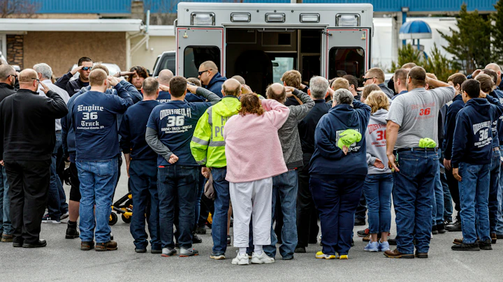 Watch Mourners Line Streets To Honor Fallen Pa Firefighter Firehouse