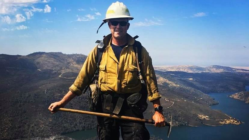 New Redlands, CA, Fire Chief Jim Topoleski.