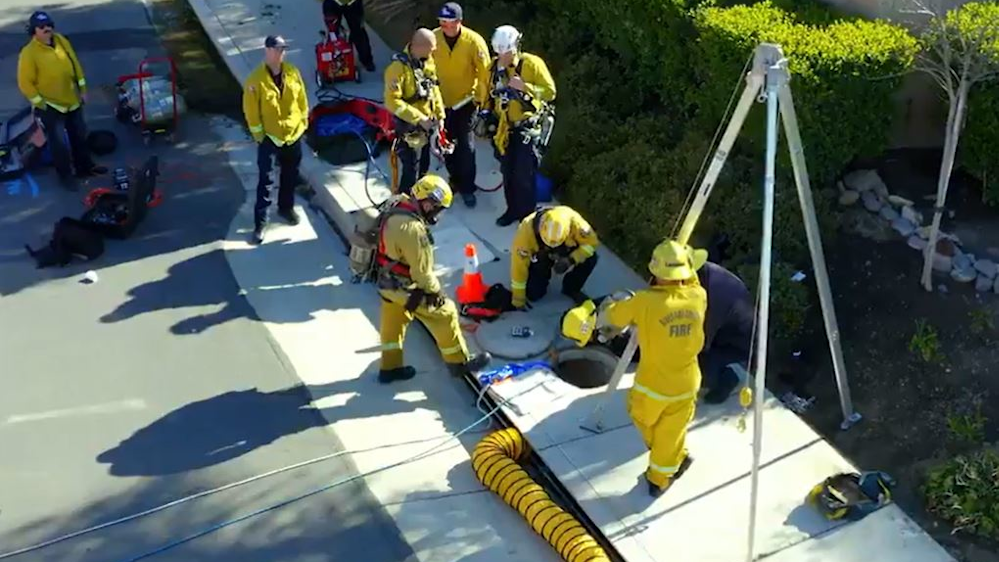 Ca Crews Rescue Man Stuck In Drain Pipe For 9 Hours Firehouse