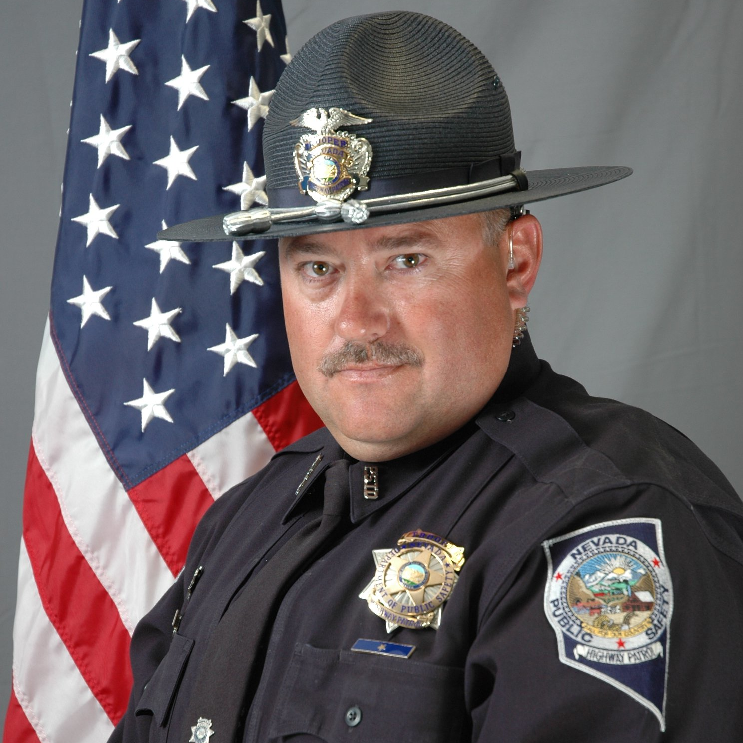 Nevada Highway Patrol Sgt. Ben Jenkins, who also was an assistant chief with the Spring Creek Volunteer Fire Department.