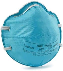 N95 Medical Respirator Mask (3 M; Tns)